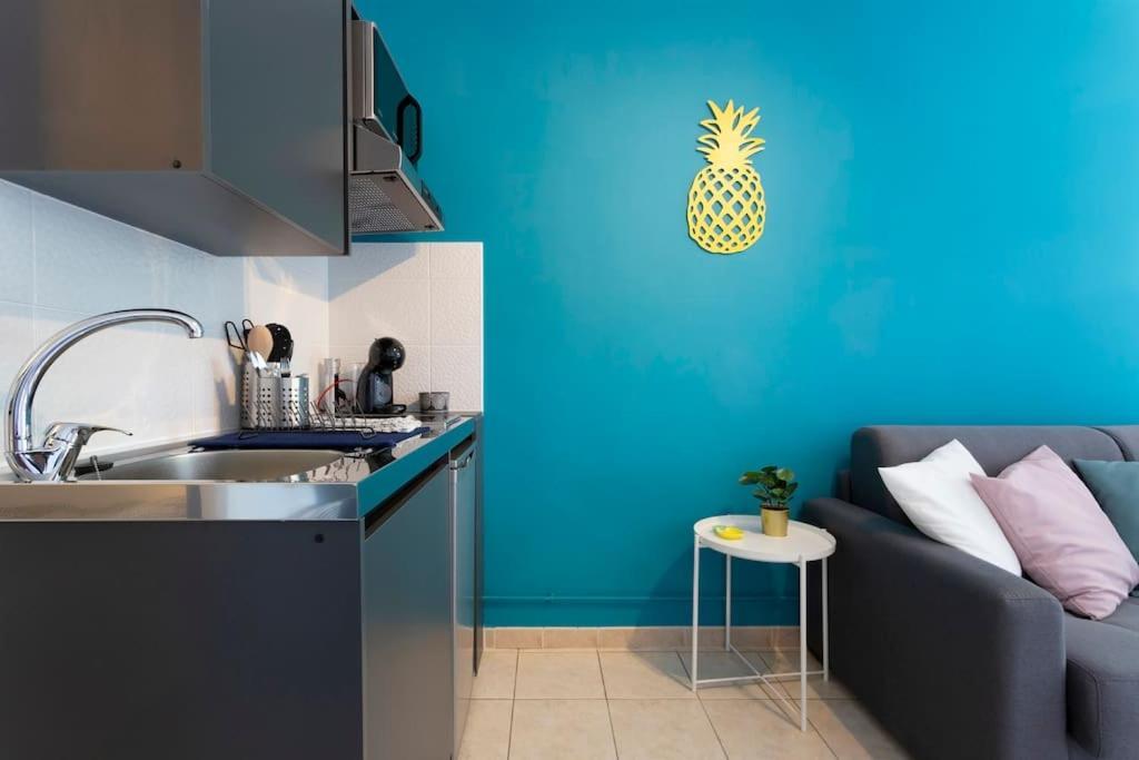 Chez Alexandra - Elegant Studio Avec Parking A Proximite Des Plages Ла Гранде-Моте Екстериор снимка